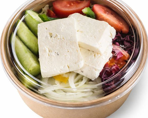 Salat mit Fetakäse